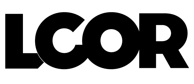 LCOR logo in black
