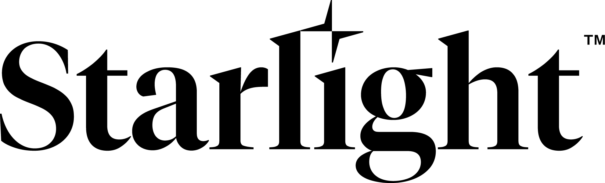 Starlight logo in black